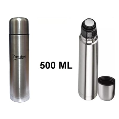 Picture of ALL STEEL HOT/ COLD WATER FLASK/TEA FLASKS/VACUUM BOTTLE 350ML-1000ML (Silver500)