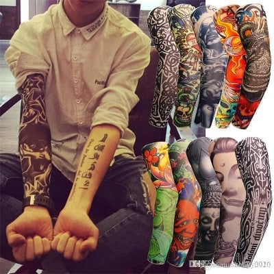Picture of 6 PCS Temporary Tattoo Cover Halloween Costume
