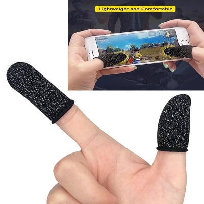 Picture of 1 Pair Trigger Game Controller Gloves for PUBG Mobile Gaming