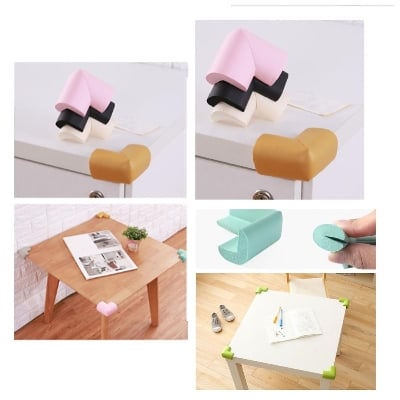 Picture of 4 pcs Child Baby Corner Protectors Soft Safety Protection