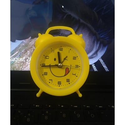 Picture of Office Table Clock - Yellow