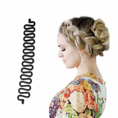 Picture of Meatball head dish hair stick hair stick female hair tools - Black