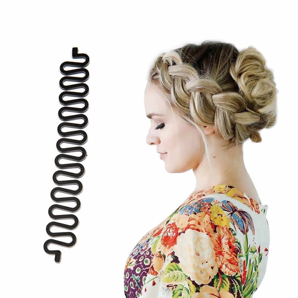 Picture of Meatball head dish hair stick hair stick female hair tools - Black
