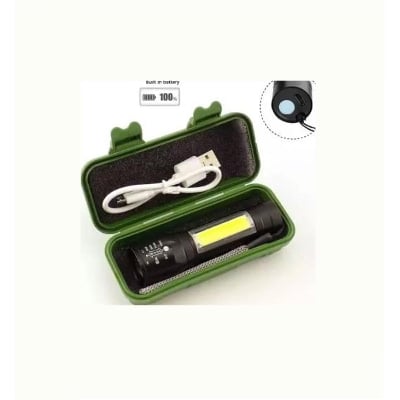 Picture of Mini flashlight Battery Life Waterproof LED - Black