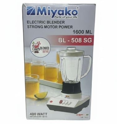 Picture of Miyako BL-508SG Blender Plus Juicer 400Watts - Powerhouse for Versatile Kitchen Tasks 