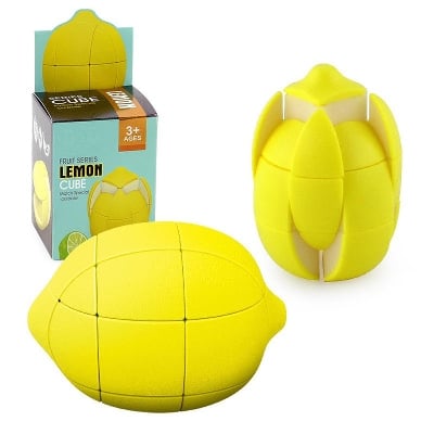 Picture of Cubo Rubik 3x3 Fanxin Lemon Cube - Yellow