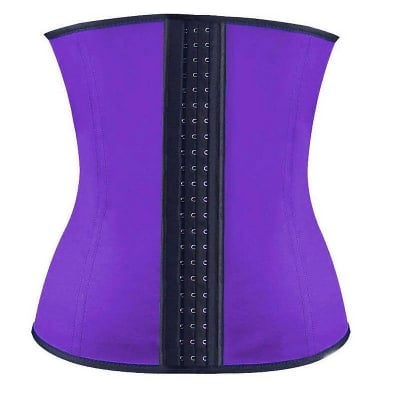 Picture of Women Body Shapewear of Plus Sport latex Trainer Waist Shaper Cincher Corset - Int: One size