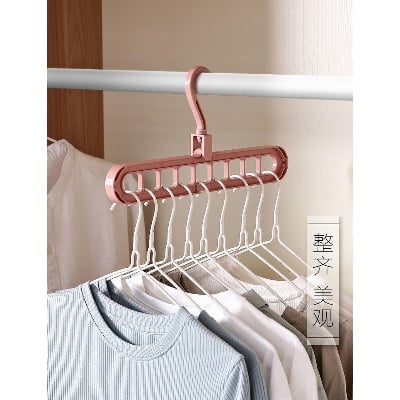 Picture of Space Saving Super Magic Changeable Clothes Pluto Plastic Hanger-2pcs