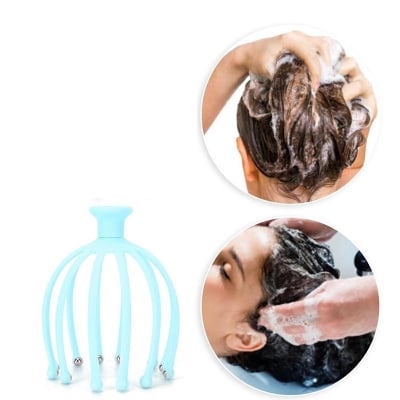 Picture of Scalp Massager,Portable Hand Held Massage Tingler,Spa Head Massager