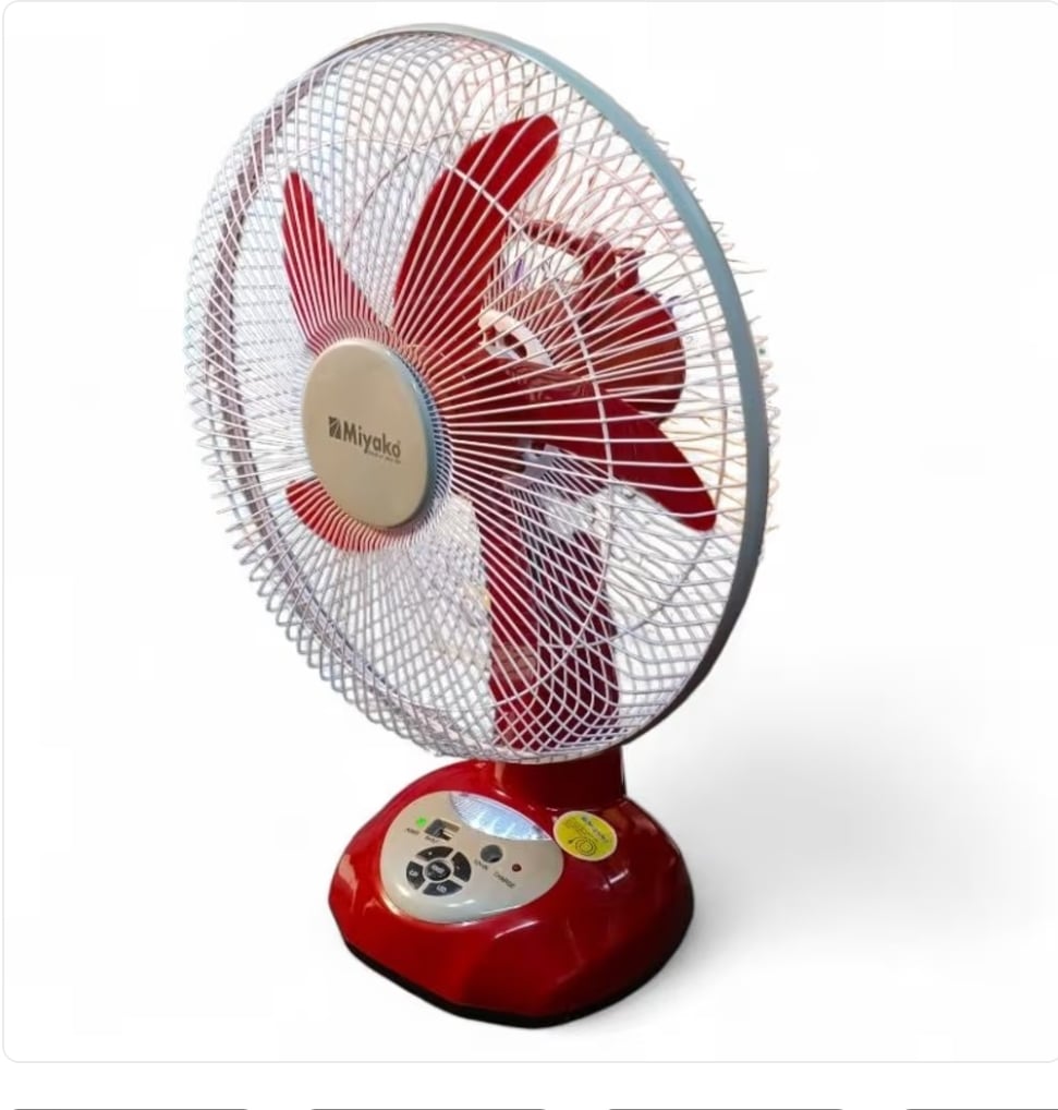 Picture of Miyako Rechargeable Fan KL-1400USB (14 inches) 