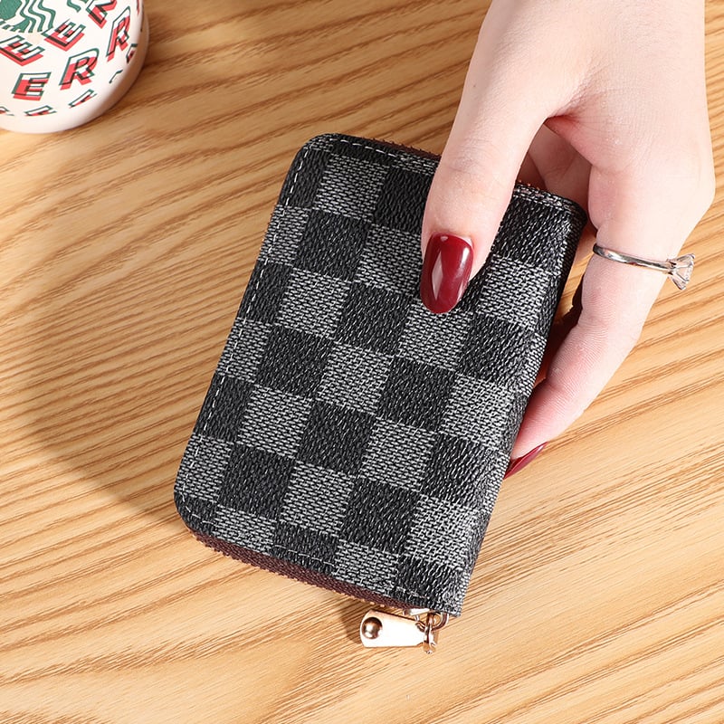 Picture of Dedit or Credit Card Holder with Money pocket For Woman/Men - Black