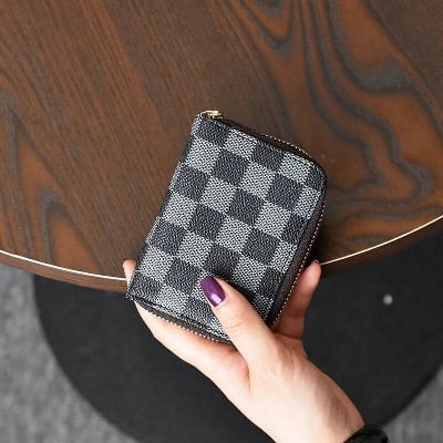 Picture of New Style Zipper All type Card Holder with Wallet - Black