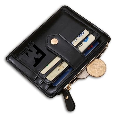 Picture of Business ID Card Holder & Wallet For Men - Black