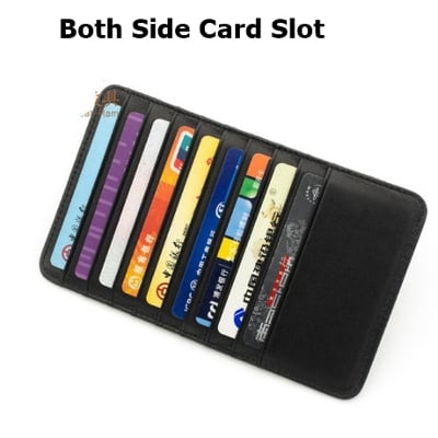 Picture of High Quality Fashion Business Card Holder Wallet - Black