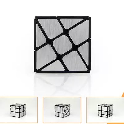 Picture of Mirror Block Rubik's Cube -Silver - Silver