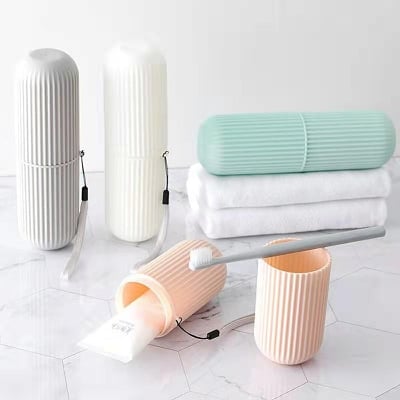 Picture of 1PCS Portable Toothbrush Holder Cover Toothpaste Case For Travel Home School