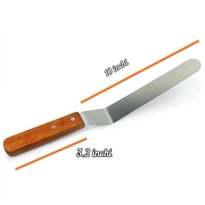 Picture of Cake planer Serrated Edge Cake Server Blade Cutter Pie Pizza Shovel Cake Spatula Baking Tool - Silver
