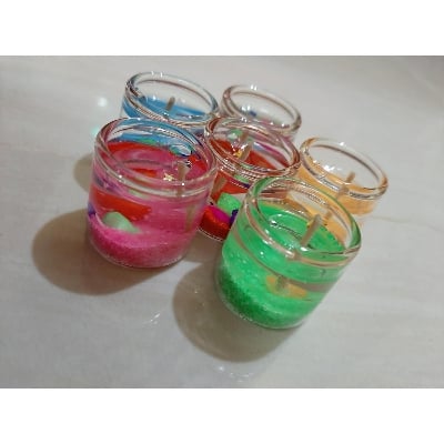 Picture of Jelly candle - 6 Pcs