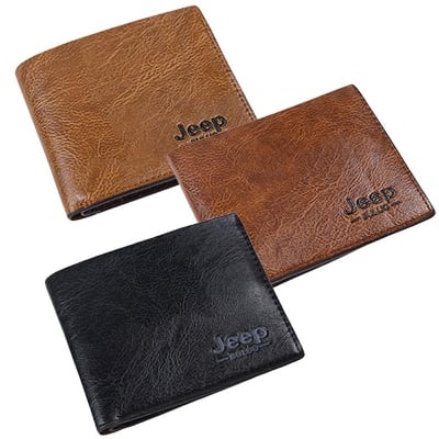 Picture of Jeep PU Leather Smil Wallet For Men