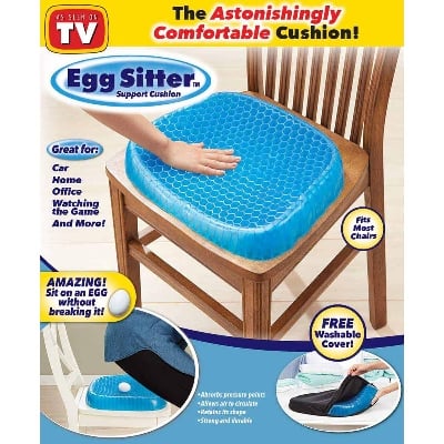 Picture of Egg Sitter Seat Cushion with Non-Slip Cover - Blue