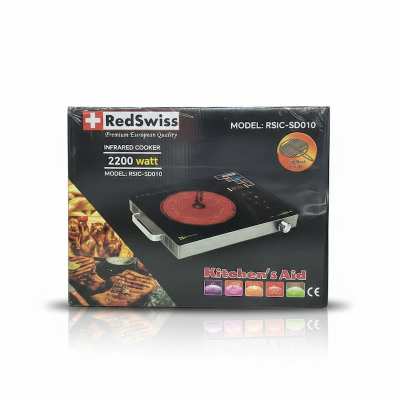 Picture of 2200WATT RedSwiss Infrared Cooker RSIC-SD010 ALL POT SUPPORT Mixed