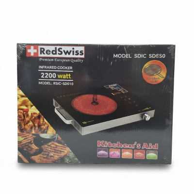 Picture of RedSwiss 2200WATT Infrared Cooker RSIC-SD010 ALL POT SUPPORT Mixed