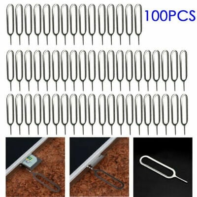 Picture of SIM Card Tray Holder Eject Pin Tool for any phone