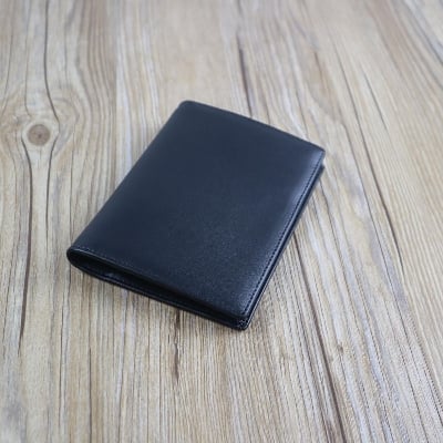 Picture of Passport Cover Holder - Black