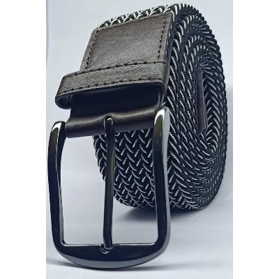 Picture of Export Quality Stitch Fabric Belt For Men - Black