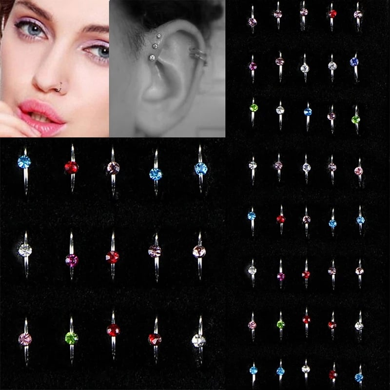 Picture of Metal Big Nose Stud Pin Rings(Null)