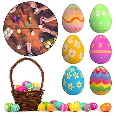 Picture of Artificial Nest Egg Fake Plastic Egg 5 pcs