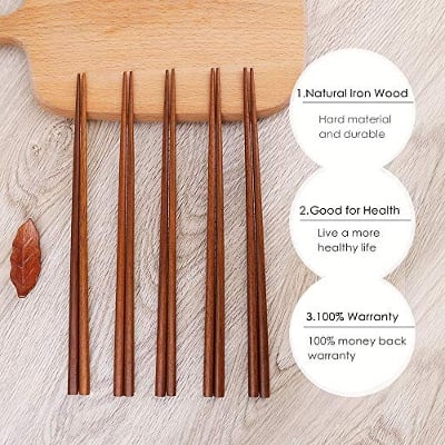 Picture of High Grade 100% Natural Best Selling  Products Chopsticks 5 Pair