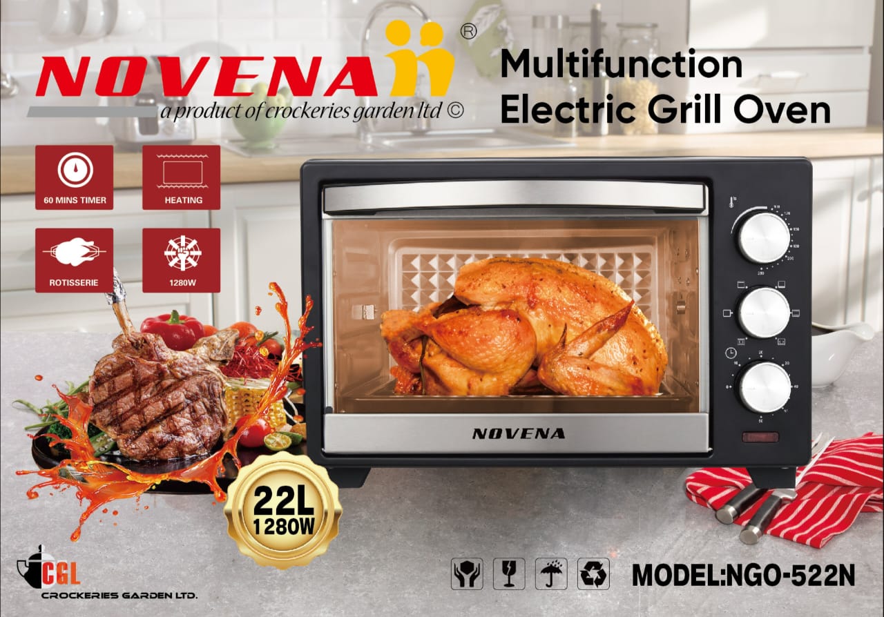 Picture of 22 Liter Novena electric oven NGO 522N 