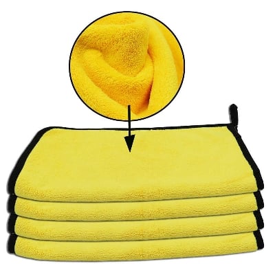Picture of Car Care Super Absorbent Microfiber Car Wash Towel - 2PCS