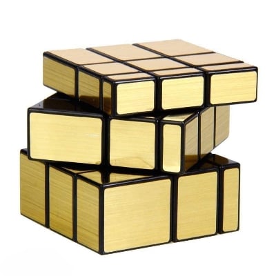 Picture of The Mirror Blocks magic Rubik's cube irregular 3x3 - Gold