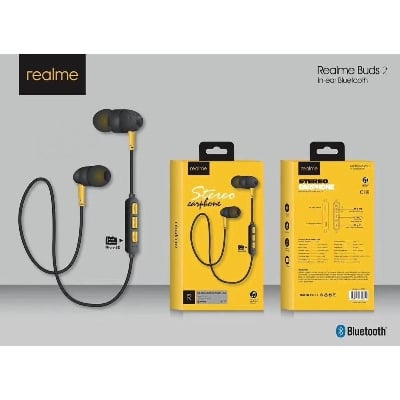 Picture of Realme Wireless Buds MJ-6700 Bluetooth Stereo Earphones