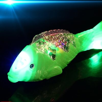 Picture of Projection Electric Swing Fish with Music Light Toy