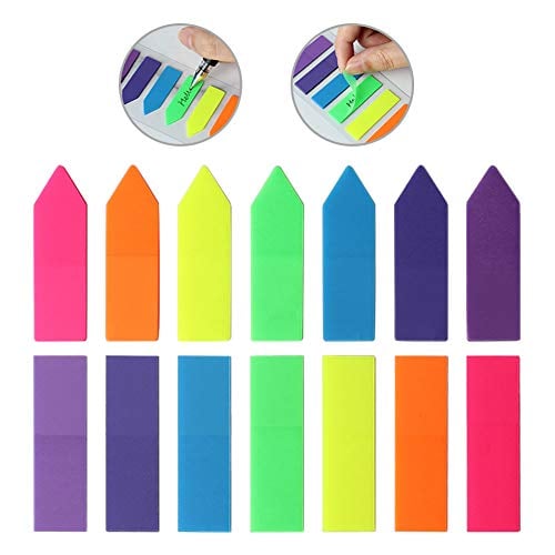 Picture of PET Memo Pad Sticky Paper Creative Fluorescent Adhesive Note For Kids School Supplies Korean Stationery