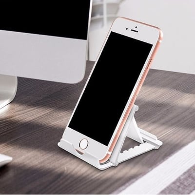 Picture of Universal Folding cell phone support Plastic holder desktop stand