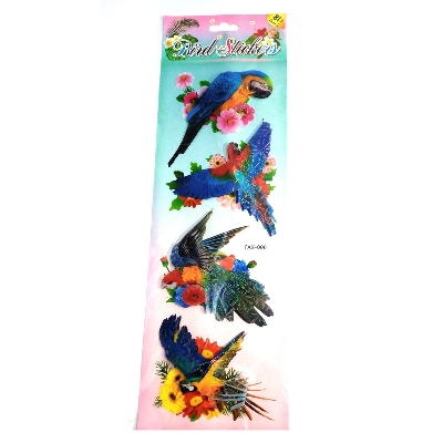 Picture of 3D Bird Wall Sticker 4 pcs