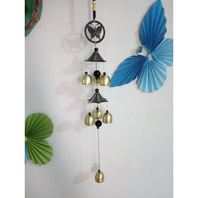 Picture of Wind Chimes & Bells Antique Cooper Tubes Wind-chime Door Outdoor Bells So Beautiful