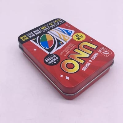 Picture of UNO Cards on Tin Box Big
