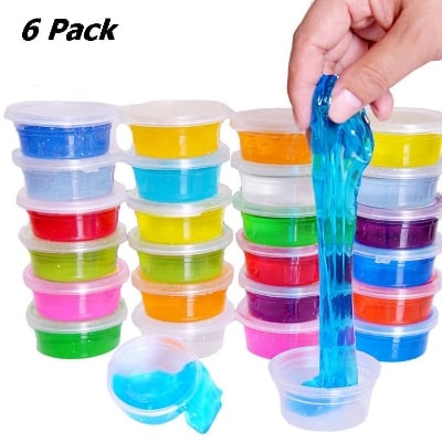 Picture of Plastic Crystal Clay Soft Plasticine Slime Toy - Multicolor
