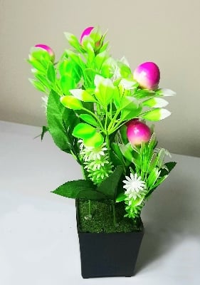 Picture of Artificial Flowers Small marigold Wedding Fake Flowers Festival Supplies Home Decor Bouquet