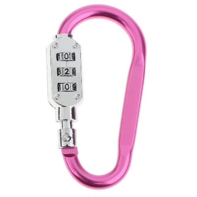 Picture of Multifunctional almuinium alloy carabiner with coded lock