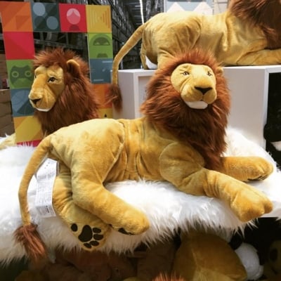 Picture of Melissa & Doug Giant Lion - Lifelike Stuffed Anima