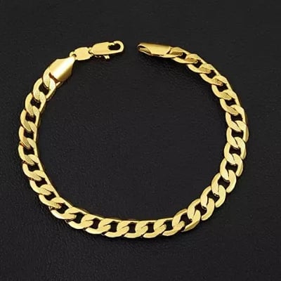 Picture of Man's Fashion Steel Bracelet For Man - Gold