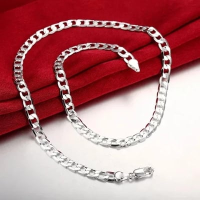 Picture of Chain Necklace For Men - Silver