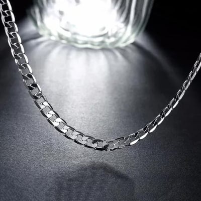 Picture of Silver Link Chain For Man & Women - Silver