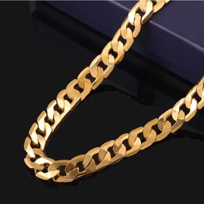 Picture of Fashion Steel Chain For Men - Gold